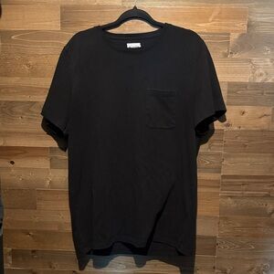 Taylor Stitch Heavy Bag Black Men's T-Shirt